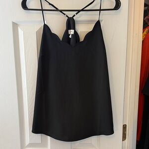 J. Crew Elegant Black Camisole
